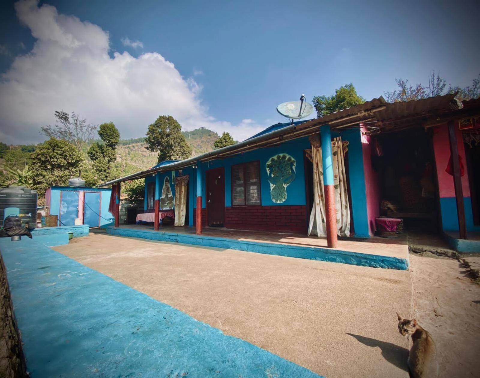 Hom'S Homestay & Farmstay Sarangkot 博卡拉 外观 照片
