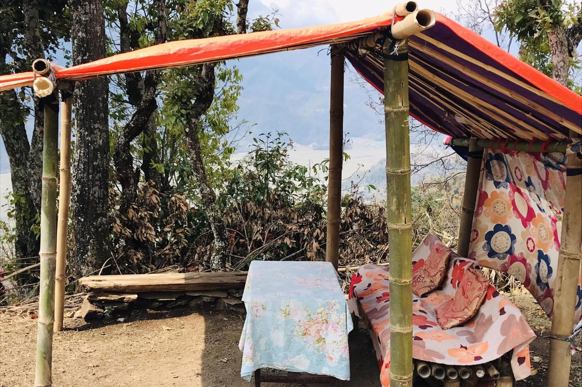 Hom'S Homestay & Farmstay Sarangkot 博卡拉 外观 照片